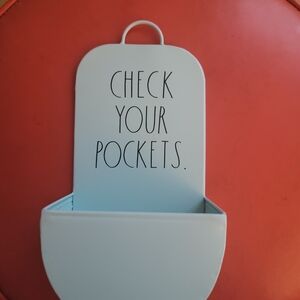 Rae Dunn White Wall Organizer